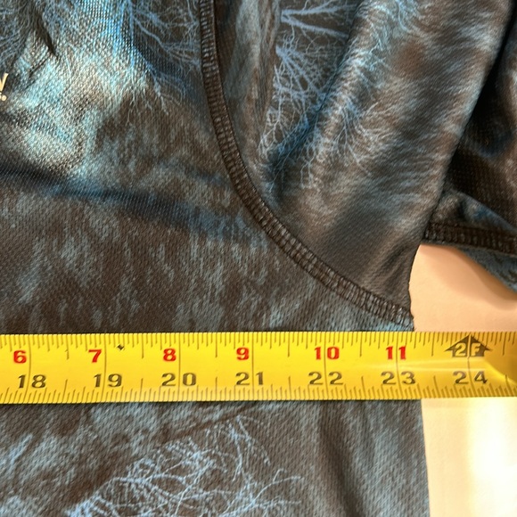 3/$25 Magellan 1/4 Zip Pullover Blue Camo Realtree Fishing Shirt Size L - Picture 10 of 12